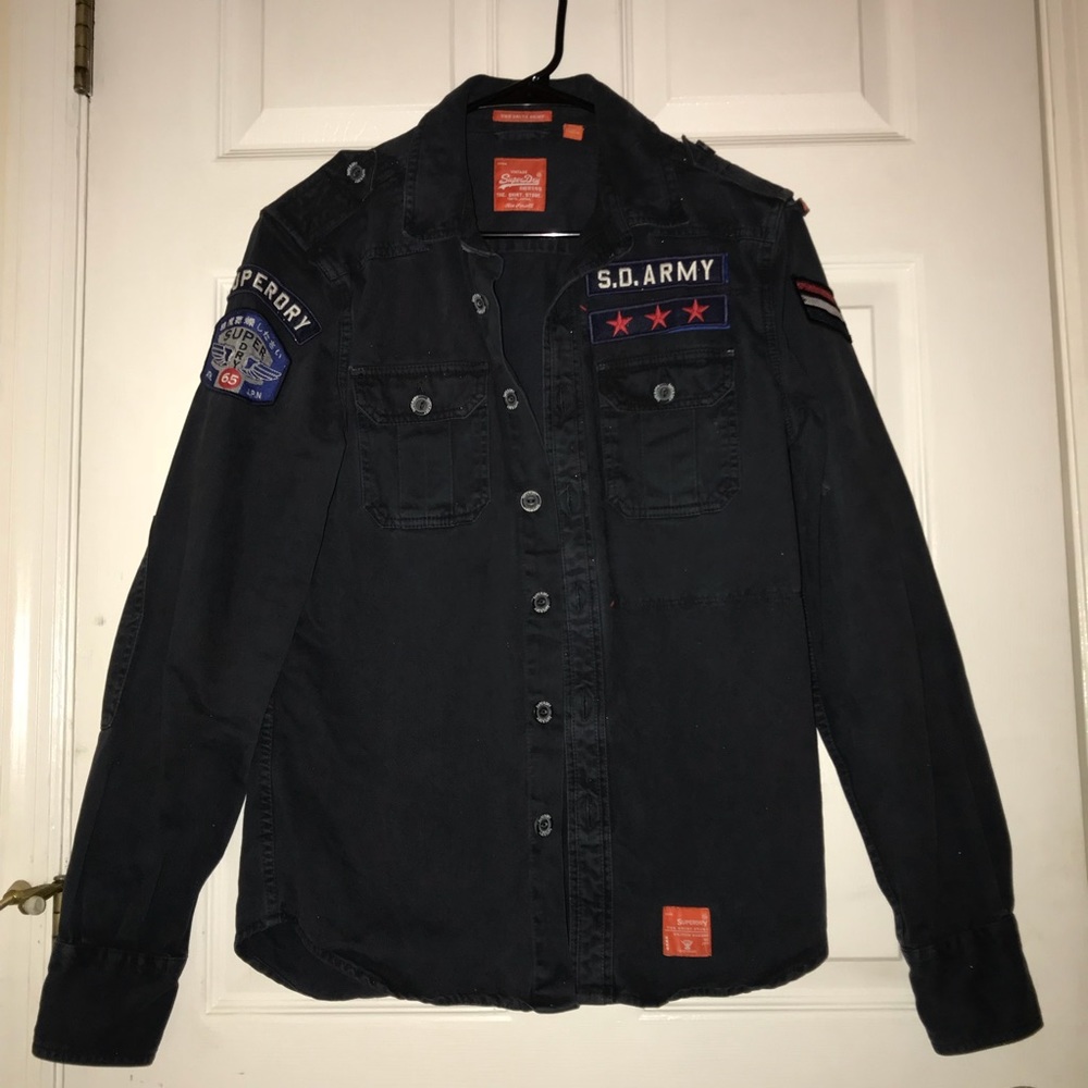 Super dry combat Vintage Shirt